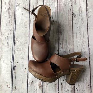 Dansko Riley Slingback Heel Clog